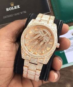 ROLEX DIAMOND EDITION PRIMIUM QUILTY (DAIL LOGO WORKING)