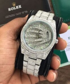 ROLEX DIAMOND EDITION PRIMIUM QUILTY (DAIL LOGO WORKING)