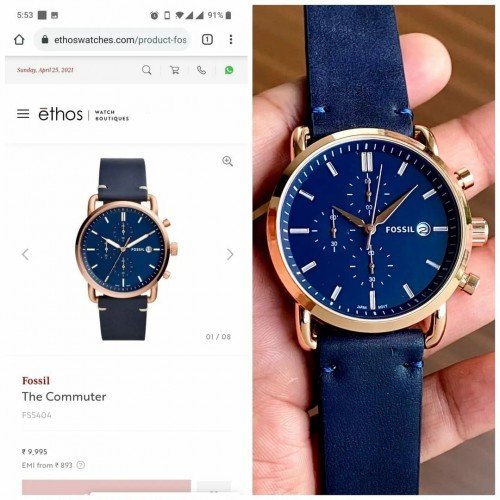 FOSSIL COMMUTER PRIMIUM WATCH